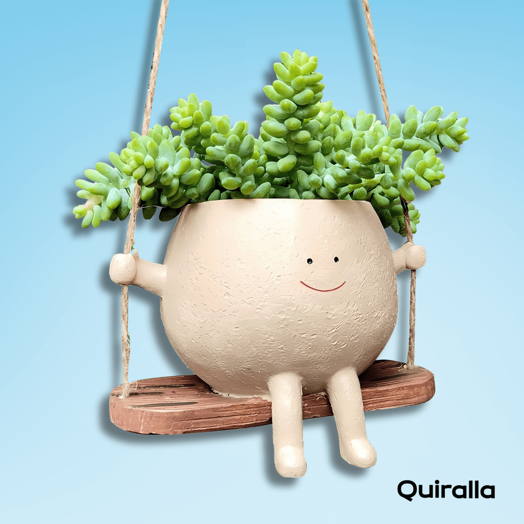 Smiley Swing Planter - Bring Joy to Your Space